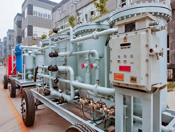 煤礦開采防滅火制氮機組""